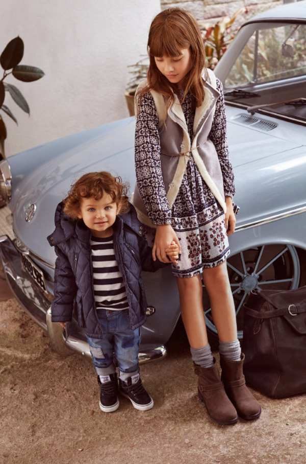 Moda para niños de Mango, otoño 2015