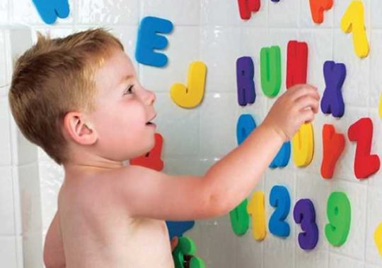 Juguetes Educativos: Letras Para El Baño