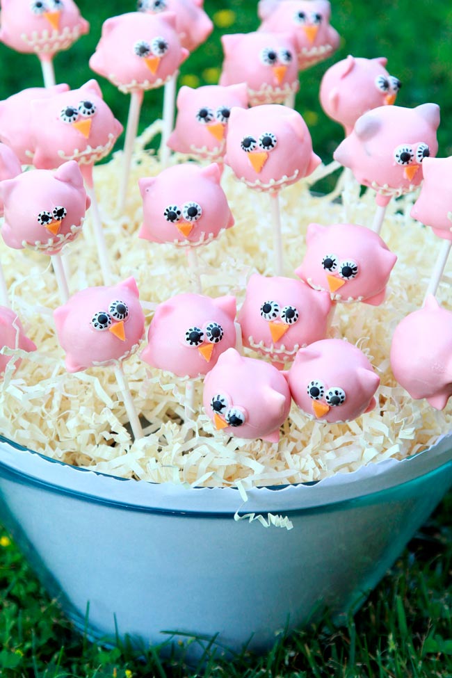 Cake Pops Para Fiestas Infantiles