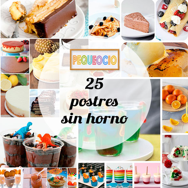 Postres sin horno