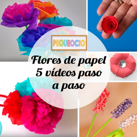 Flores de papelk