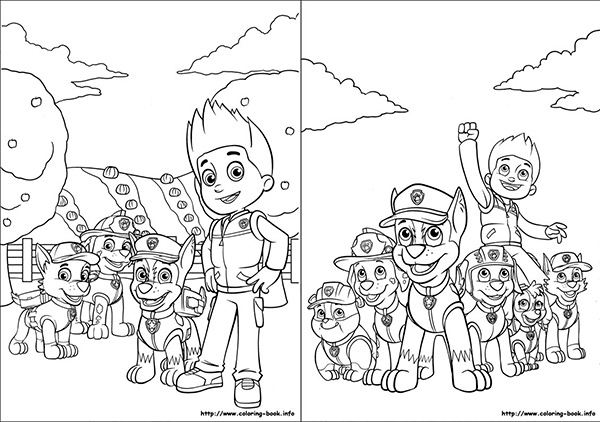 Dibujos Para Colorear De Patrulla Canina