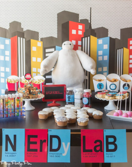 Cumpleaños infantiles de Big Hero 6