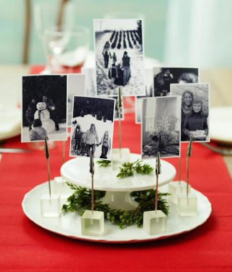 Centros de mesa para Navidad
