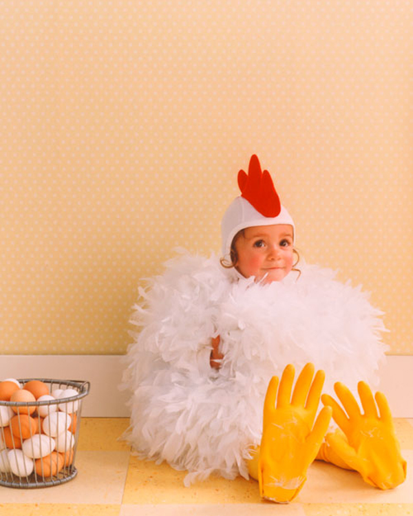 Disfraz Para Bebes De Gallina Hecho En Casa