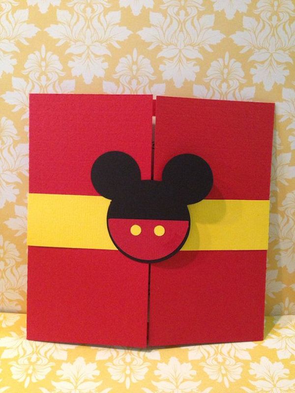 6 Invitaciones De Cumpleaños De Mickey Y Minnie - Pequeocio Invitaciones De Cumpleaños