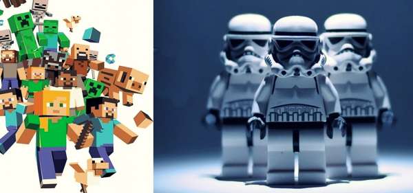 Desafio Minecraft Y Star Wars En Valencia