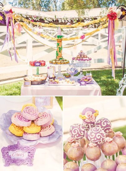 Fiestas infantiles de Rapunzel