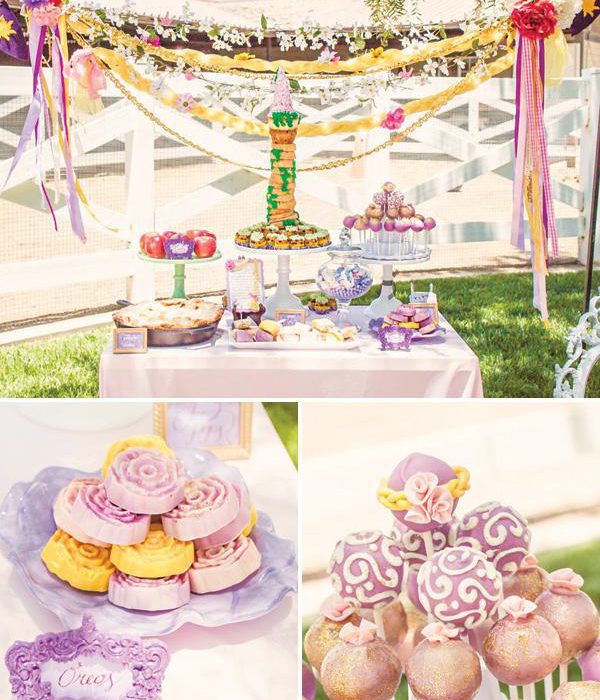 Fiestas infantiles de Rapunzel