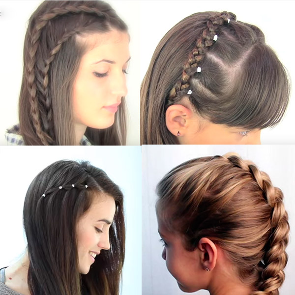 5 peinados con trenzas para niñas - Pequeocio