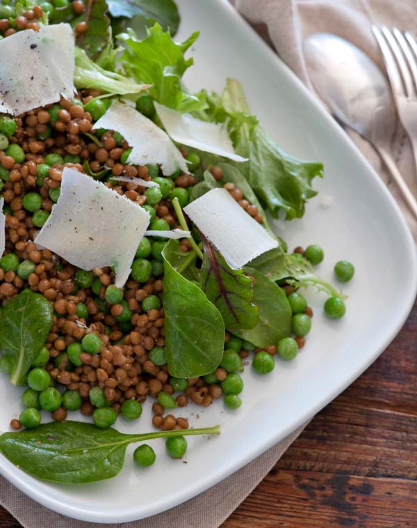 ensalada de lentejas