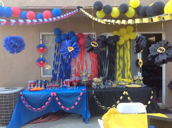 Fiestas infantiles de superhéroes