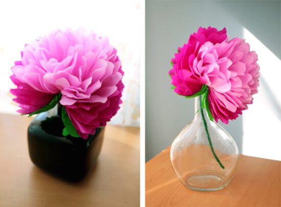 Flores de papel