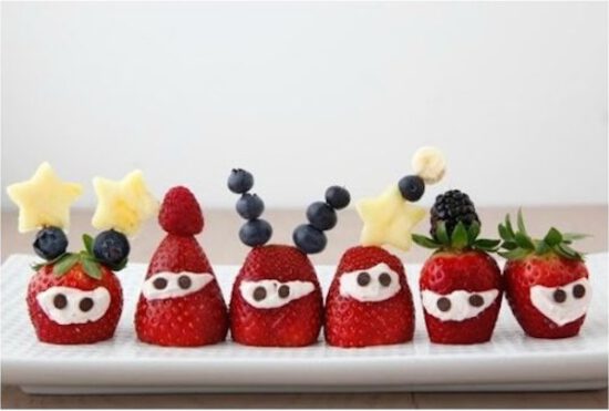 Postres con fresas