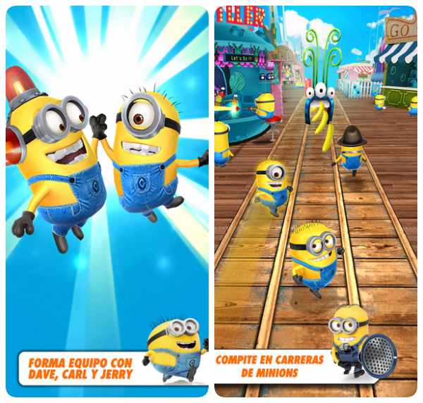 Aplicaciones infantiles gratis de los Minions