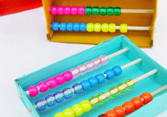 Manualidades para niños para aprender a contar