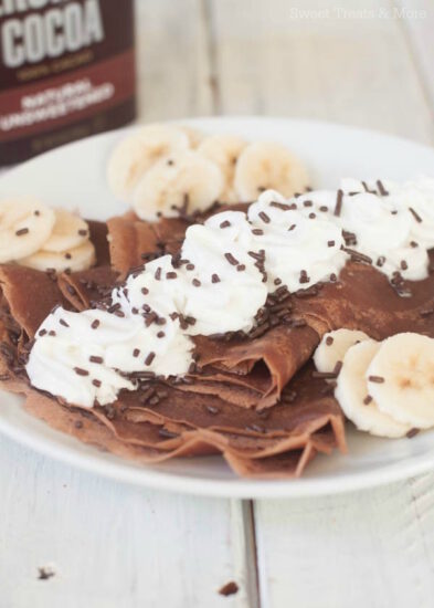 crepes de chocolate