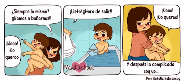 Cómics Divertidos Maternidad