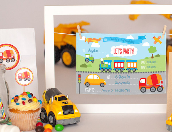 Invitaciones de cumpleaños