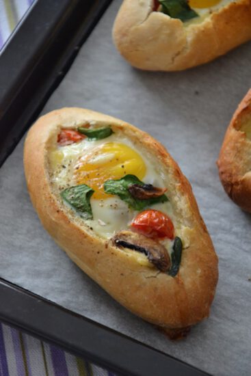 Cenas rápidas con barras de pan