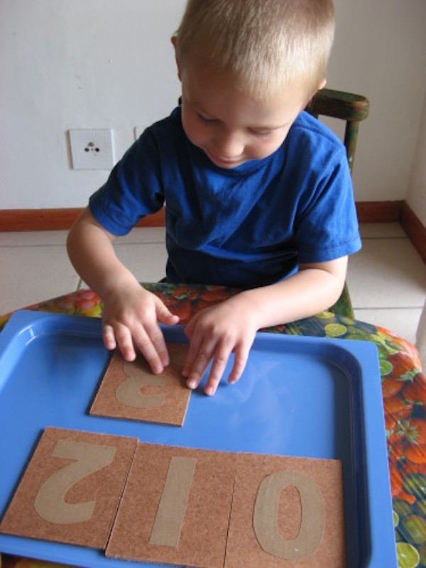 Aprender Números Con Montessori