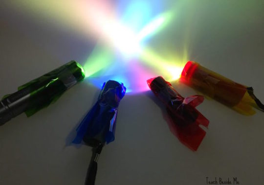 Experimentos caseros con la luz