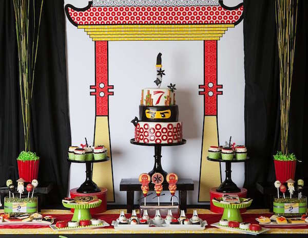 Fiestas infantiles Lego Ninjago