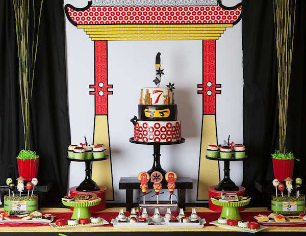 Fiestas infantiles Lego Ninjago