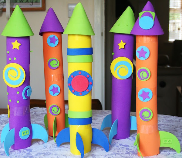 Manualidades para niños con churros de piscina