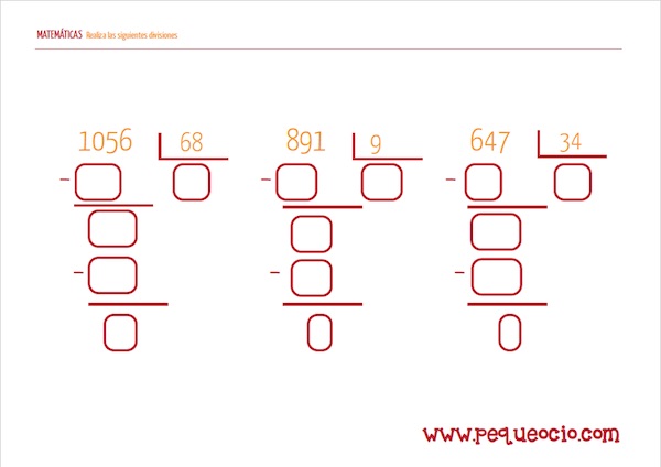 Fichas De Matemáticas