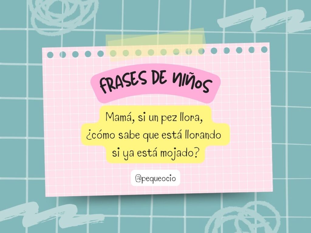 frases de niños para reir