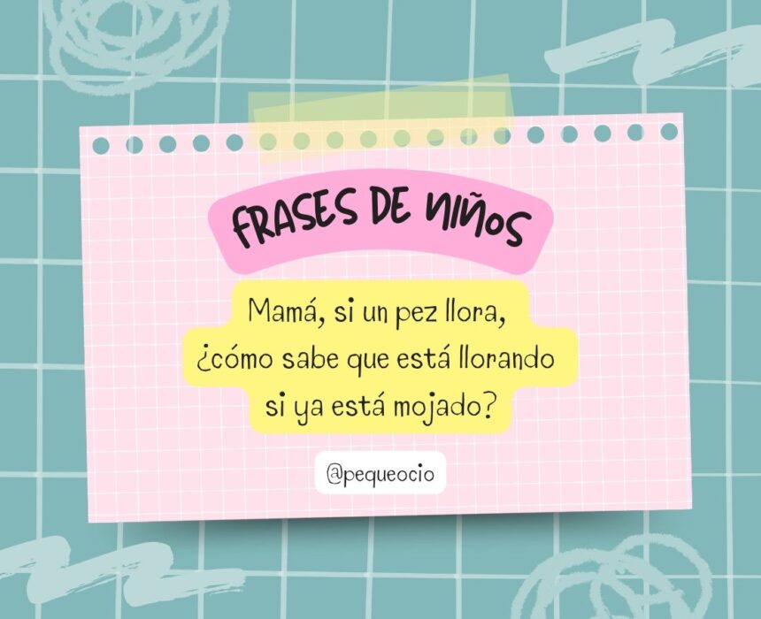 frases de niños para reir