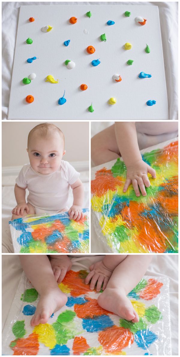 Manualidades Para Bebes Pintura