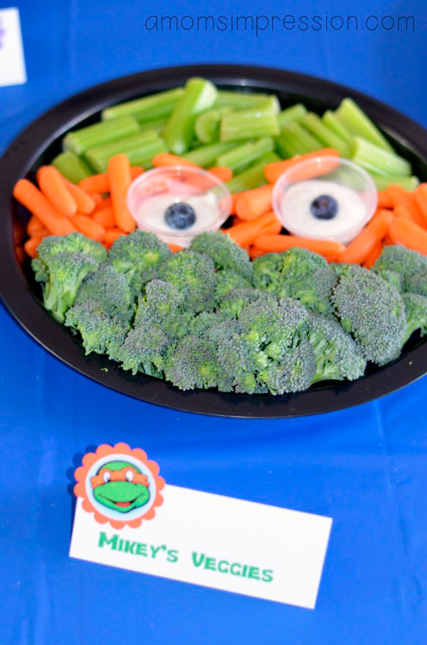 Fiestas Infantiles De Las Tortugas Ninja: Personaliza Tambien La Comida