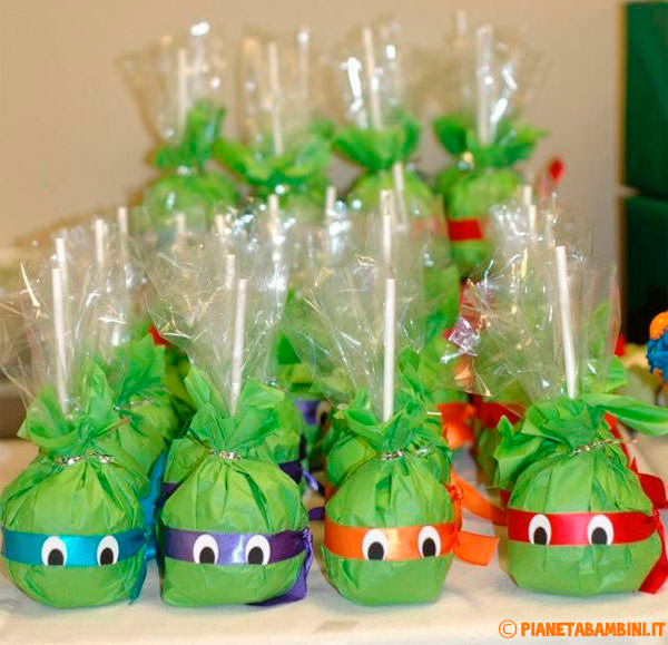 Fiestas Infantiles De Las Tortugas Ninja: Regalo Sorpresa