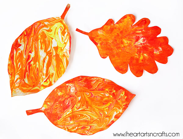 Manualidades de otoño: hojas hechas por tí