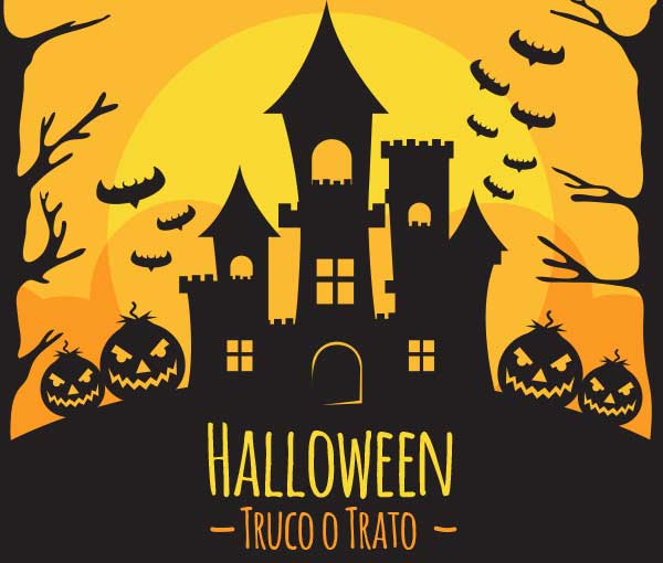 calabazas de halloween jack-o-lantern