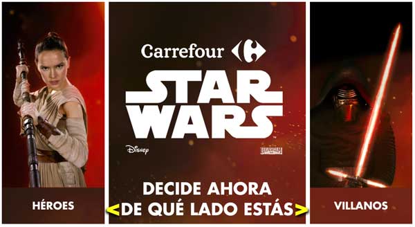 Cromos Star Wars Carrefour