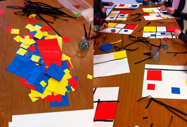 Manualidades Infantiles: Arte_Mondrian