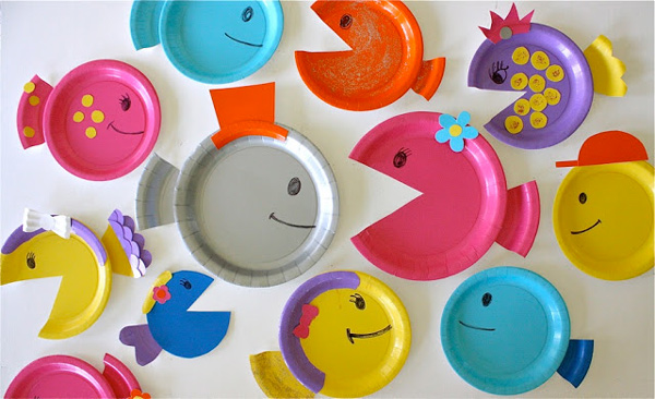 Manualidades Infantiles Con Platos Desechables