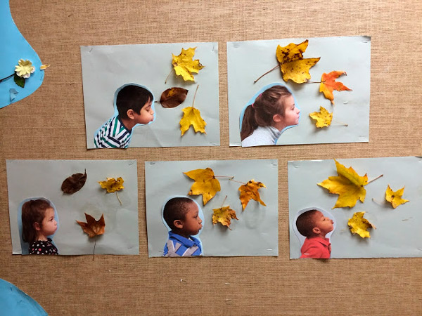 Manualidades Para Niños: Divertidos Retratos De Otoño 