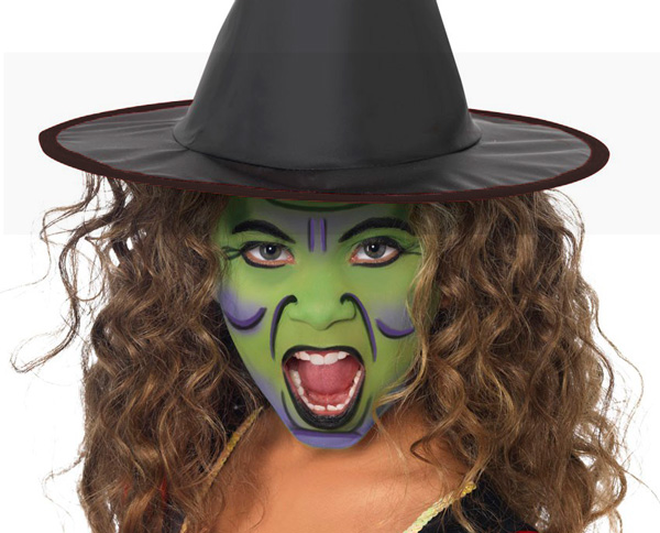 Maquillaje De Bruja Verde Para Halloween