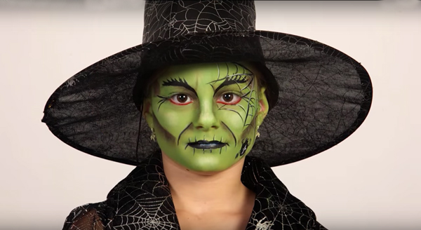 Maquillaje De Bruja Verde Paso A Paso