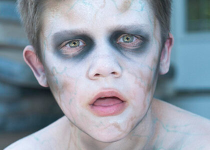 maquillaje Halloween de zombie