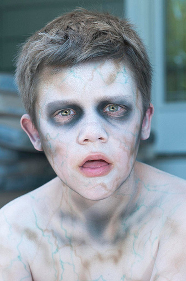 maquillaje Halloween de zombie