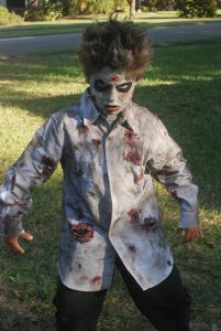 Disfraz de zombie