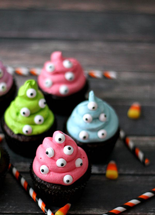 Cupcakes De Monstruos