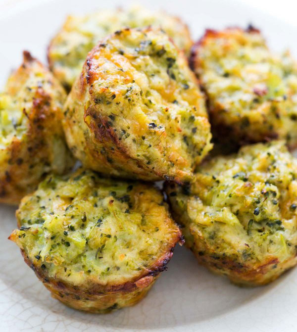 Muffins Salados De Brocoli