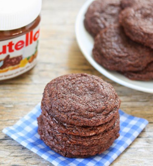 galletas de nutella receta