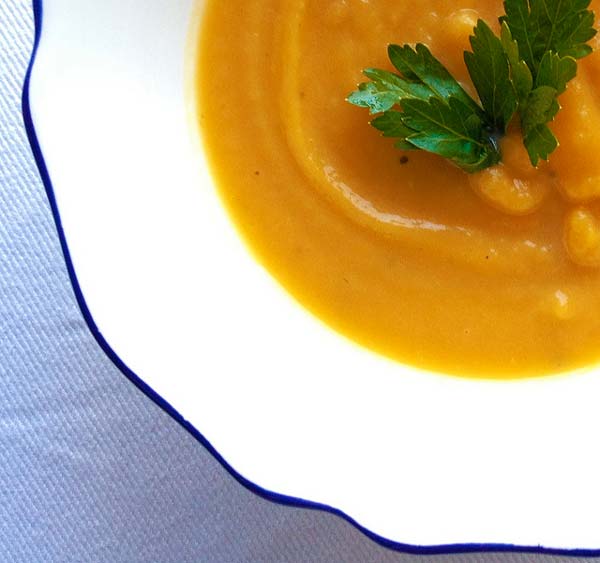 Crema de calabaza 11 crema de calabaza y manzana